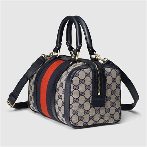 gucci boston mini bag|Gucci small denim bag.